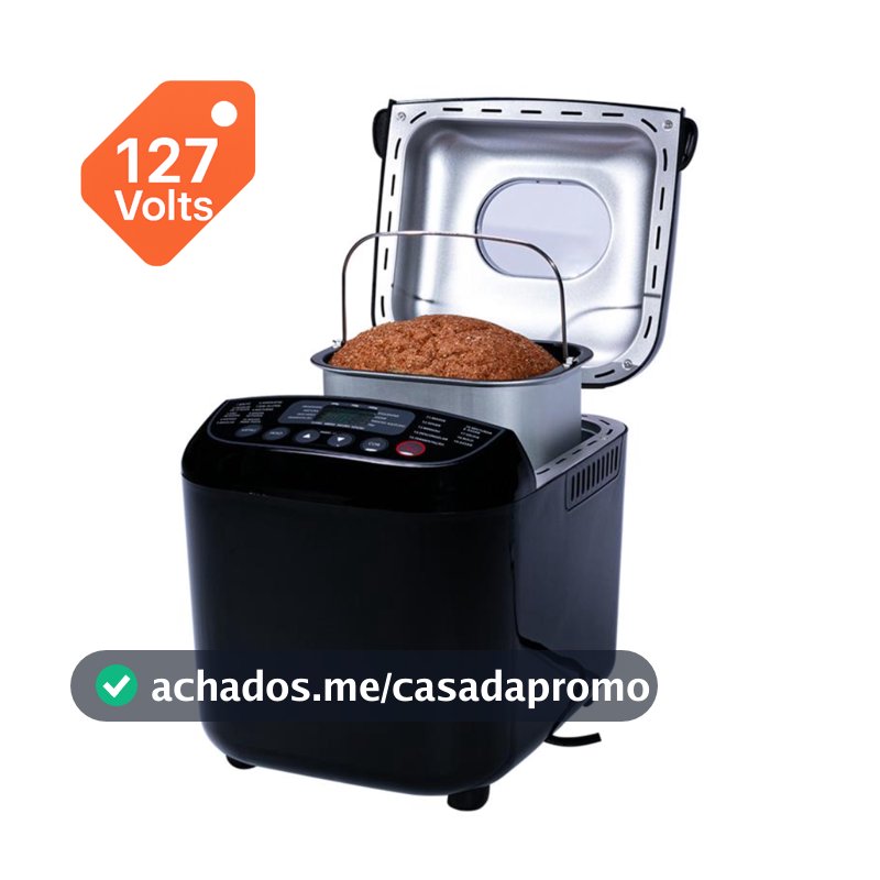 Panificadora 19 Programas Gallant 600w 127v Preta (GPA1E19A_127PT)