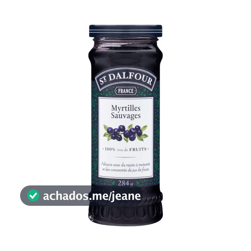 Geléia St Dalfour 284 gr sem adição açúcar