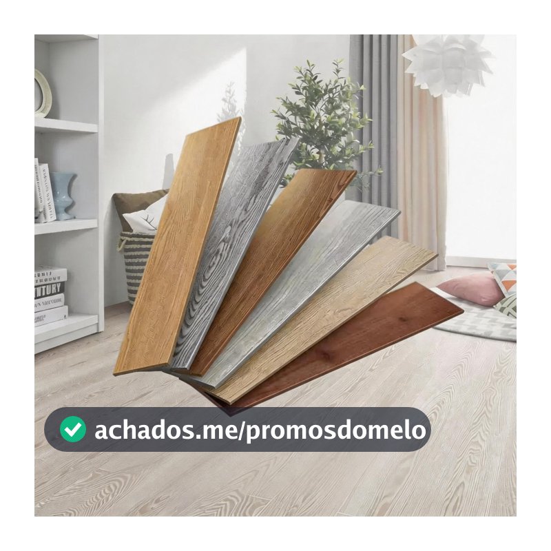 5㎡ Adesivo de Piso Madeira Vinílico Moderno Antiderrapante Lavável 91,4x15,2cm（36 placas）