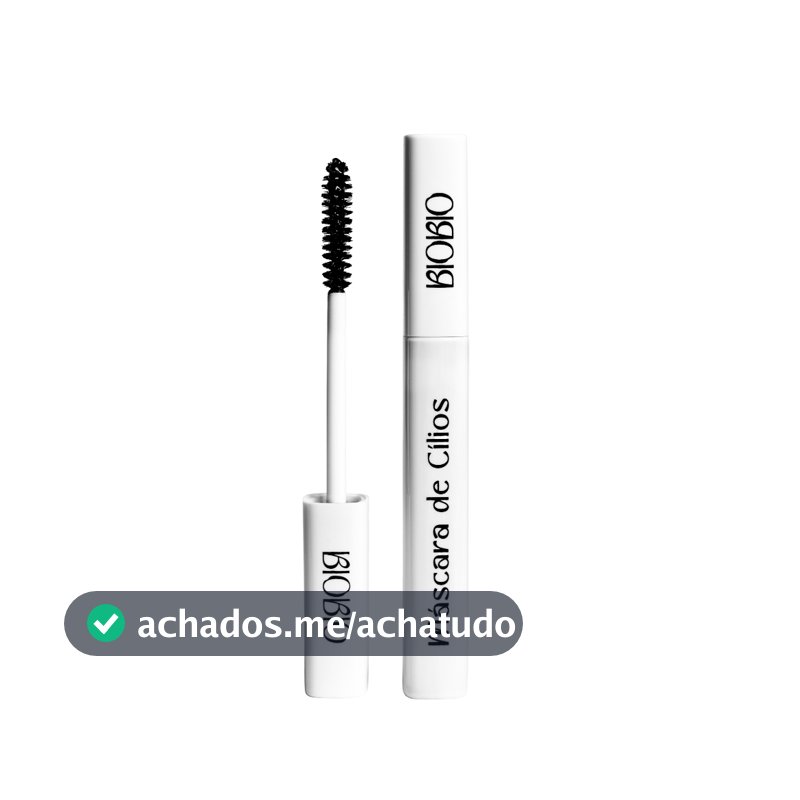 Máscara de Cílios Natural Vegana BioBio – Volume, Alongamento e Definição com Ativos Vegetais