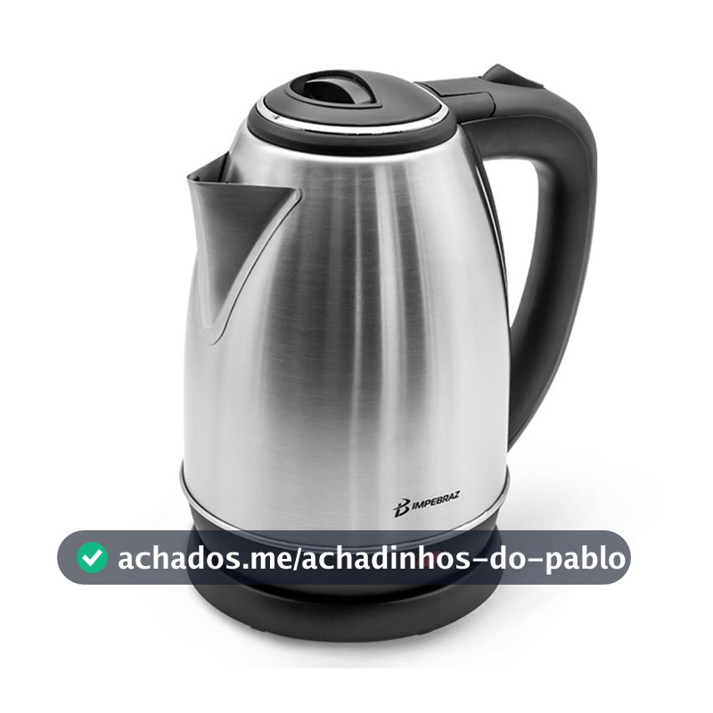 Chaleira Elétrica Inox Impebraz 2 Litros | YD-202F
