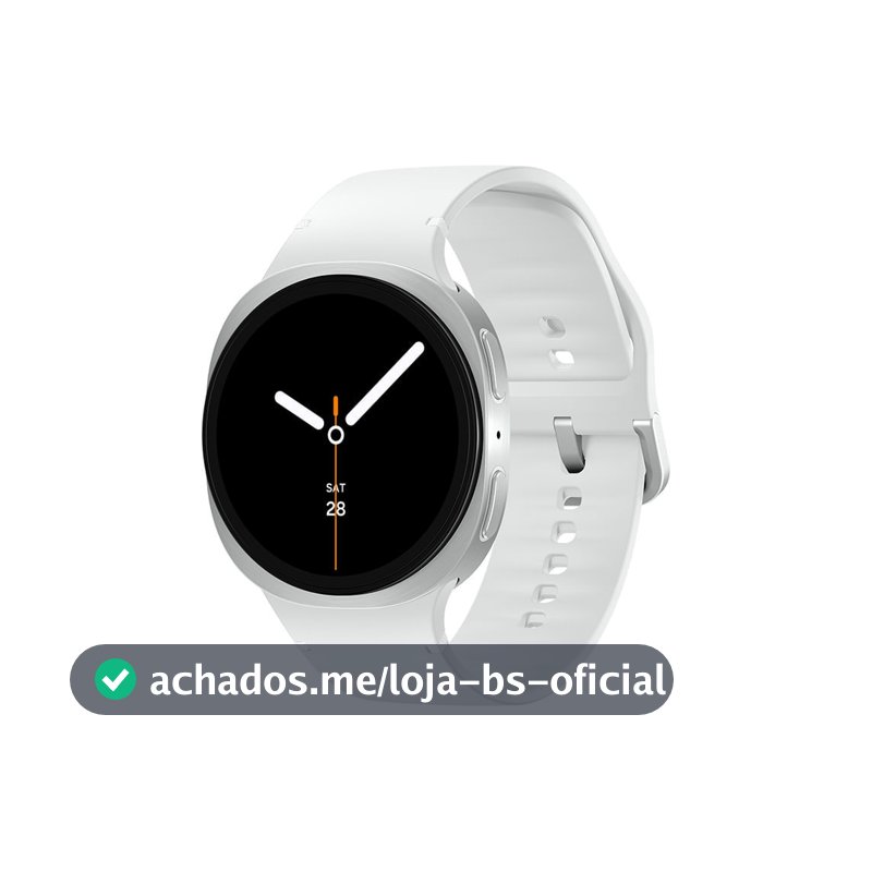 Samsung Galaxy Watch8 Smartwatch 40mm LTE, Galaxy AI, Tela em Cristal de Safira