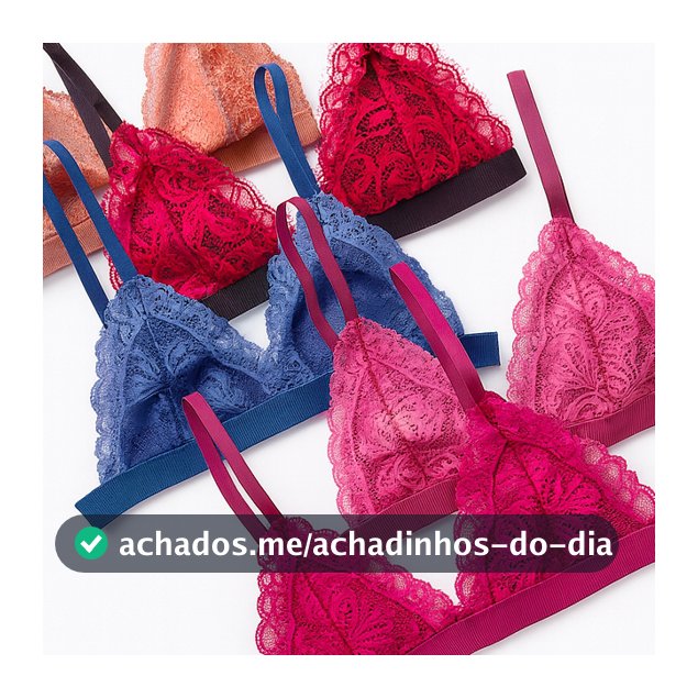 Kit 2 Sutiã Sem Aro Sem Bojo Com Alças Reguláveis Sem Metal Mit Lingerie