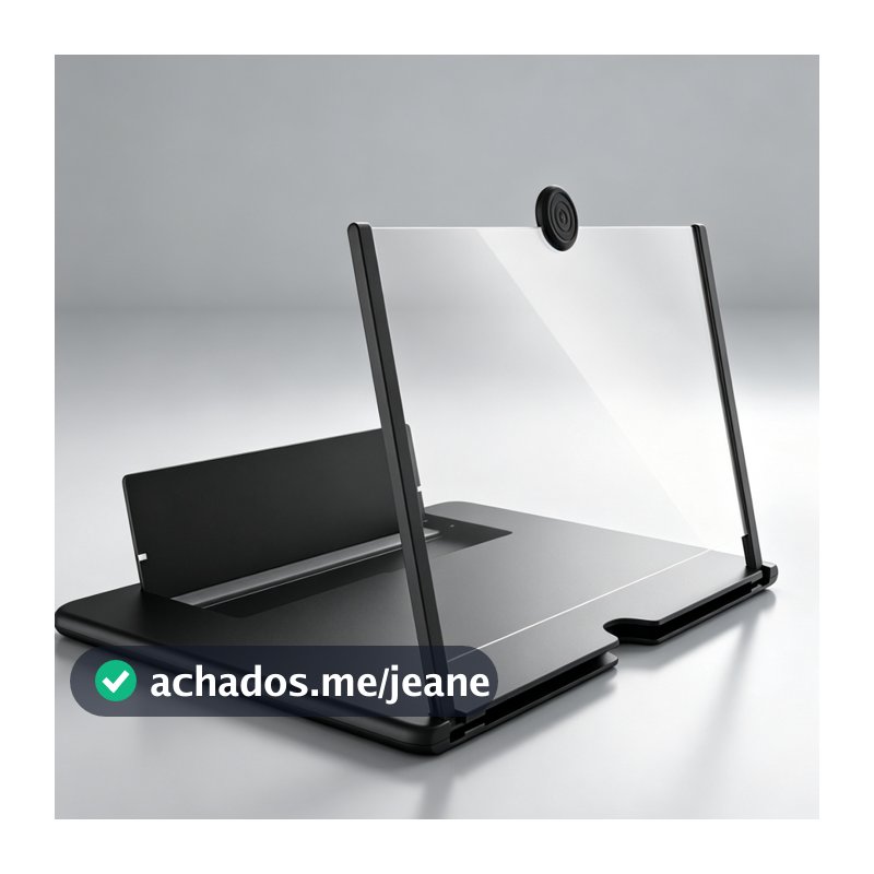 1/3/5 Ampliador De Tela Lente 3d Suporte Dobrável De Celular Para Vídeos e Jogos e Ensino on-line