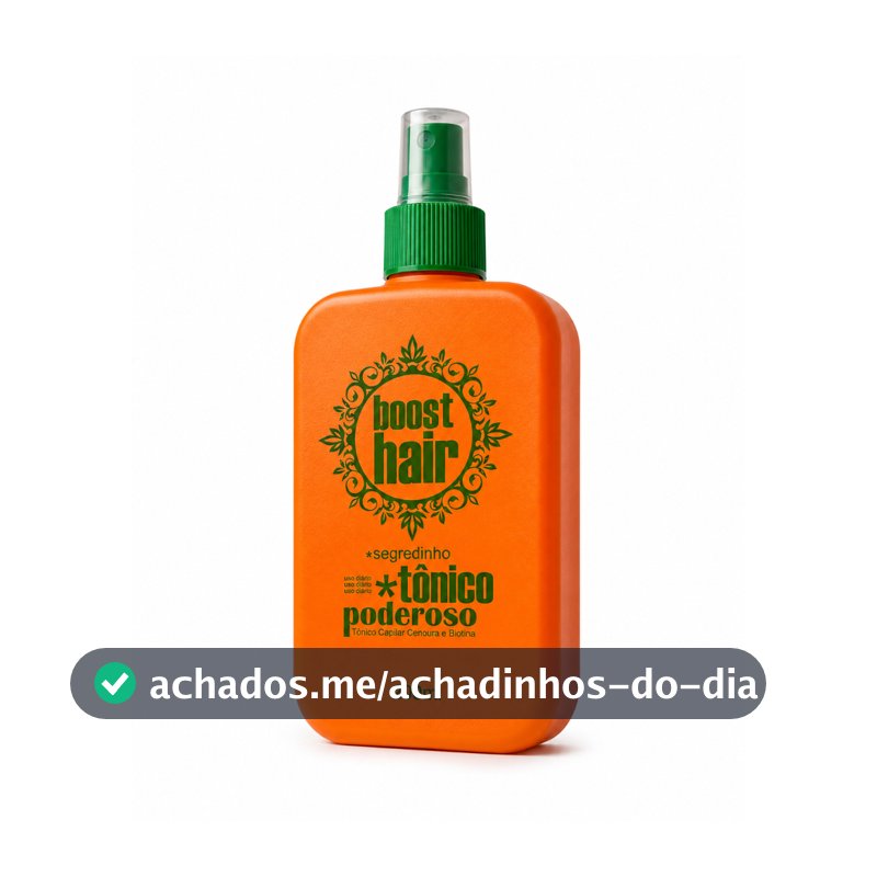 Tonico Poderoso Crescimento Acelerado E Ação Antiquedas