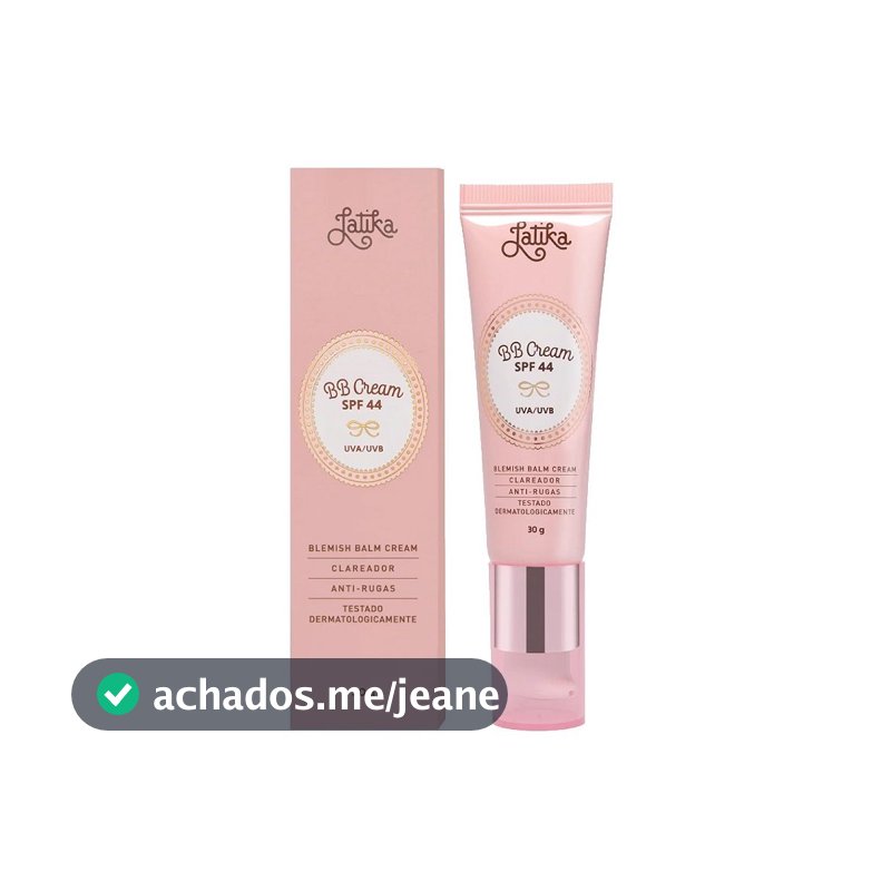 BB CREAM CLAREADOR FPS 44 LATIKA 30G