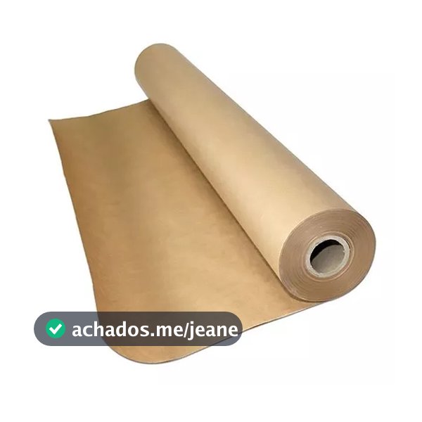 Papel Semi Kraft 90cm aprox. 3kg - Bobina para Mascaramento Oficina Funilaria
