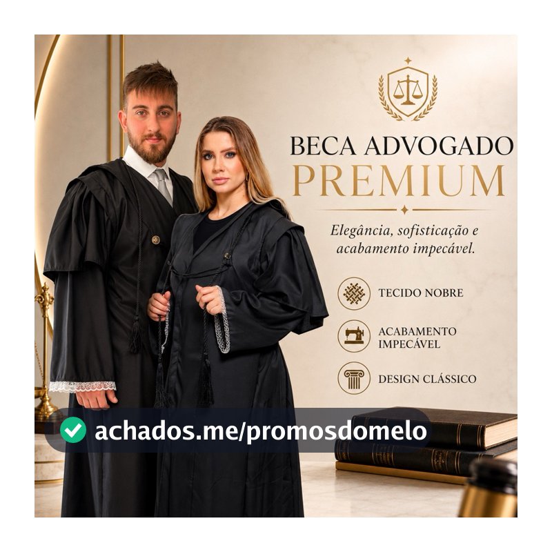 Beca Para Advogado Júri tribunais Original