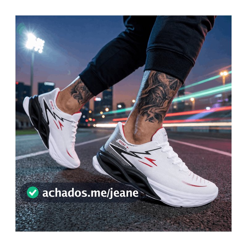 Tênis Masculino Esportivo Super Leve Corrida Academia e Treino Original Anti Impacto