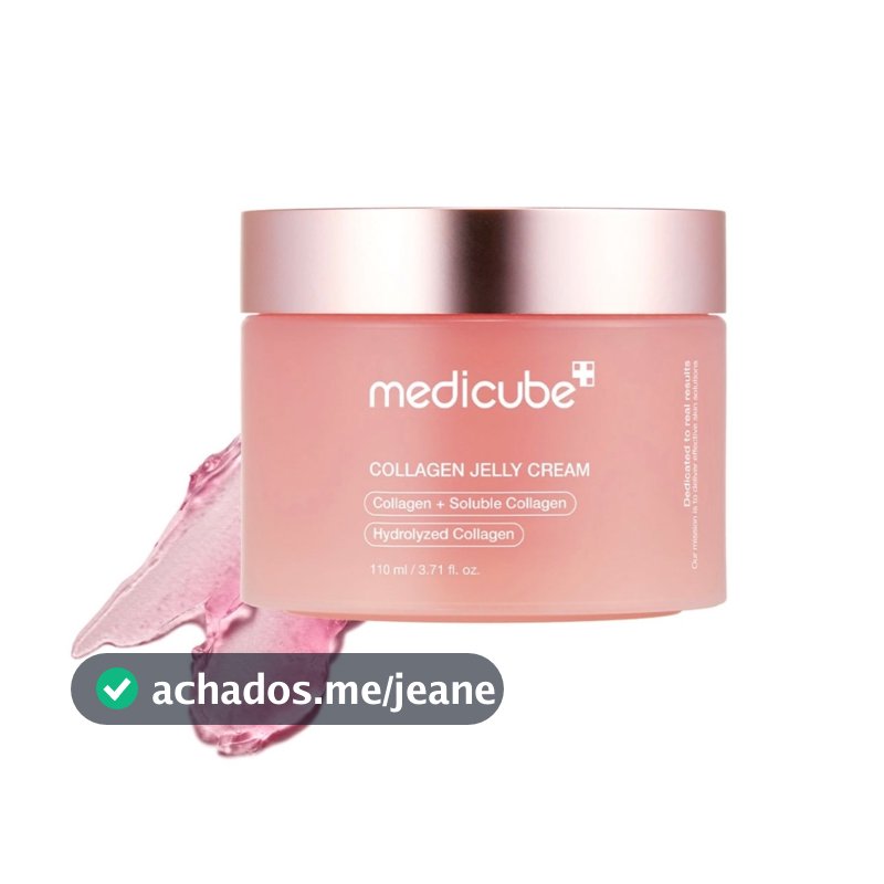 Medicube Collagen Jelly Cream - Creme Hidratante em Gel Coreano Antissinais - Pele Firme e Iluminada - 50ml/110ml