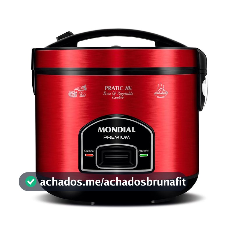 Panela Elétrica Mondial Pratic 10I PE-46-10X