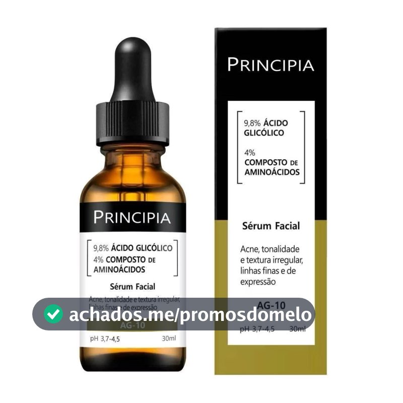 AG-10 Sérum com 9,8% de Ácido Glicólico e 4% de composição de aminoácidos 30ml