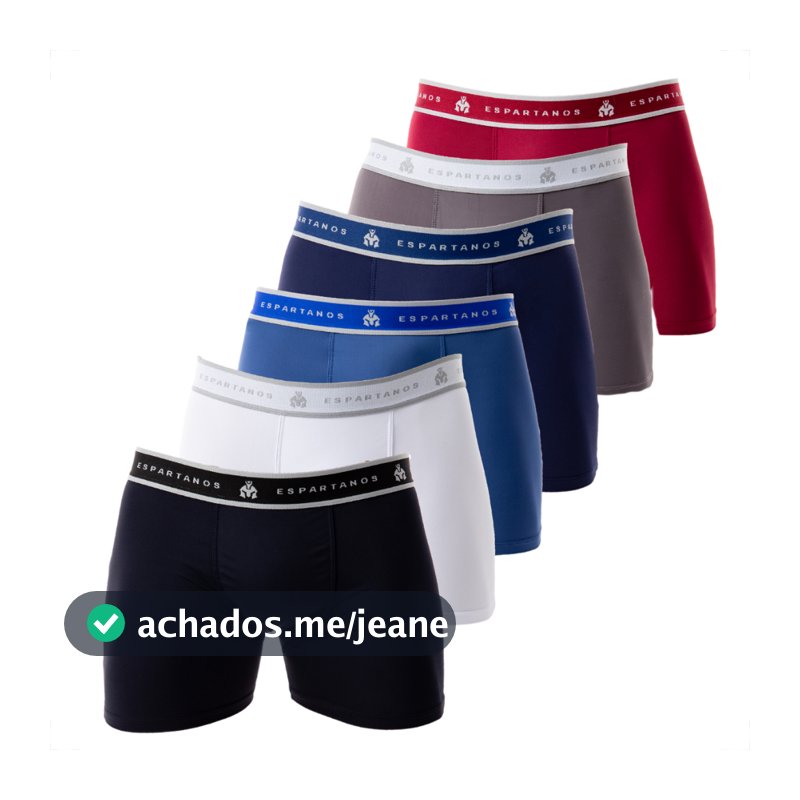 Kit 5 Cuecas Boxer  microfibra Masculino Adulto Homem Ciclismo Cueca De Qualidade Lisa