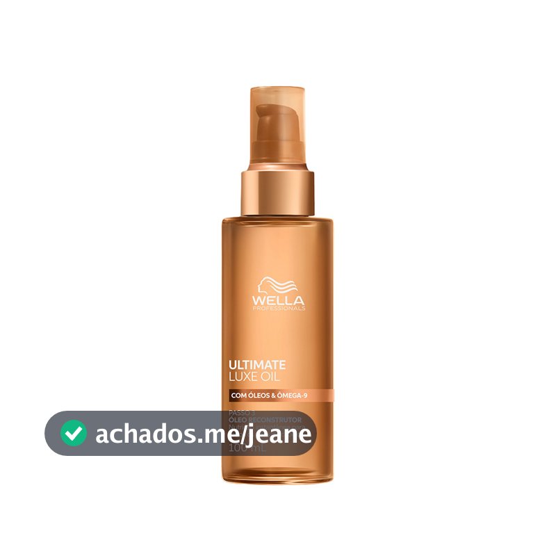 Wella Professionals Ultimate Luxe Oil - Óleo Capilar 100ml