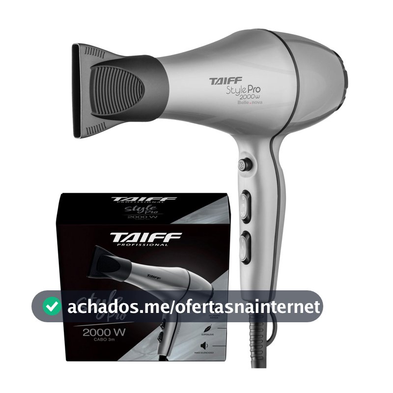 Secador De Cabelo Taiff Style Profissional Original 2000W