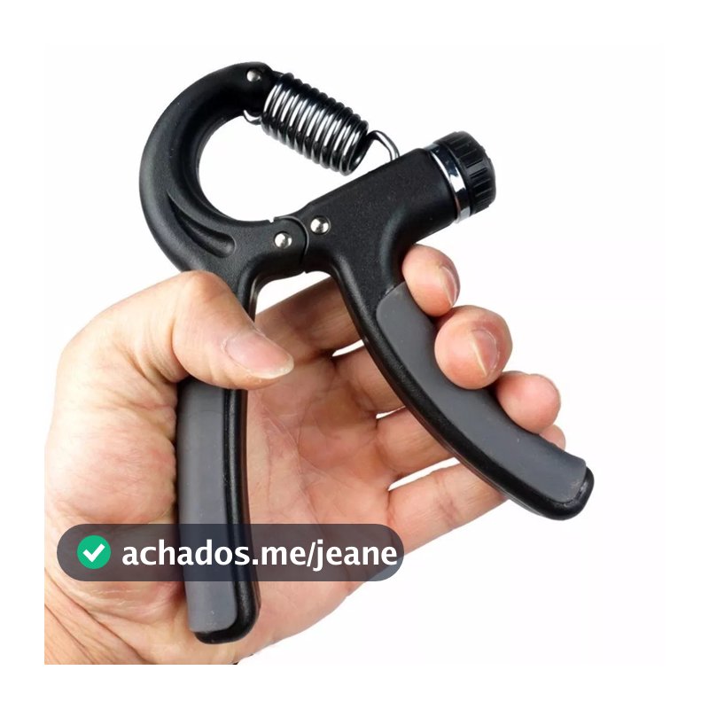Hand Grip C/ Mola Ajustável De Força 5 A 60 Kg Fisioterapia