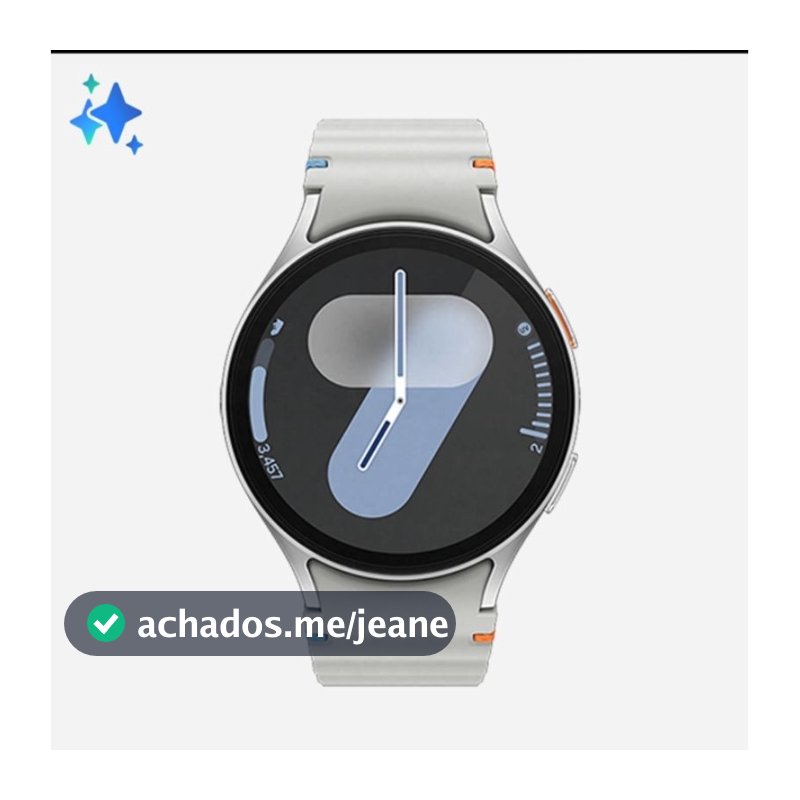 Samsung Galaxy Watch7 (LTE + Wi-Fi) - 44mm Prata (Caixa Aberta Produto Novo de Fábrica)