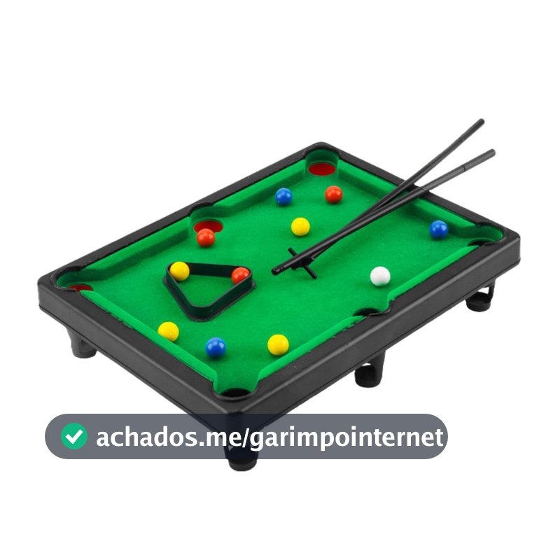 Mesinha De Sinuca Infantil Portátil Mesa de Billiard Pequena e Leve De Brinquedo Presente Paras Crianças Snooker