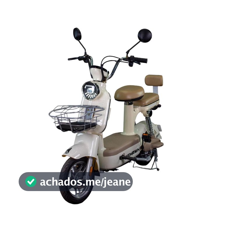 Bicicleta Scooter Elétrica 800W WX-21 Wehawk Bateria Chumbo 48V 20Ah