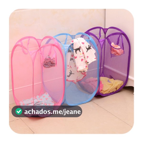 Cesto de Roupa Grande Caixa Cesto Dobravel ParaRoupas e Brinquedos Cores Diversas Caixa Cesto Infantil