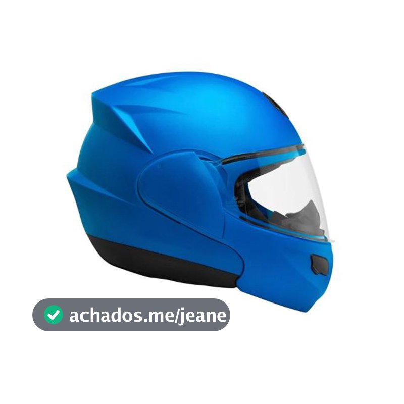 CAPACETE ESCAMOTEÁVEL PRO ATTACK ELITE AZUL CELESTE TAM 58 PRO TORK