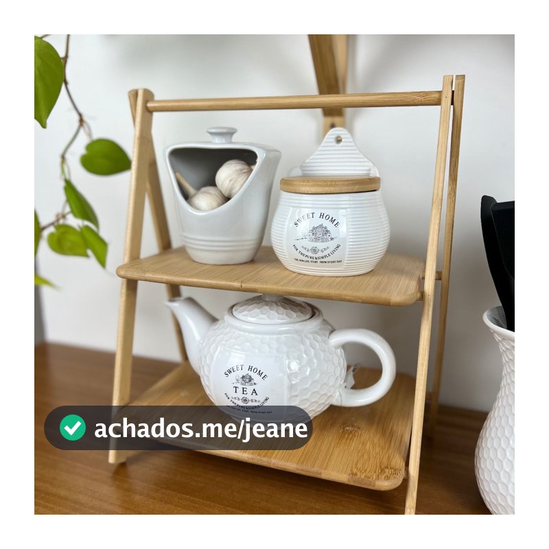 Organizador de Bambu 2 Andares