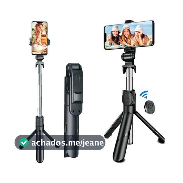 Bastão Pau de Selfie Bluetooth Retrátil suporte tripé para celular Mini 360º Pau De Selfie STAND