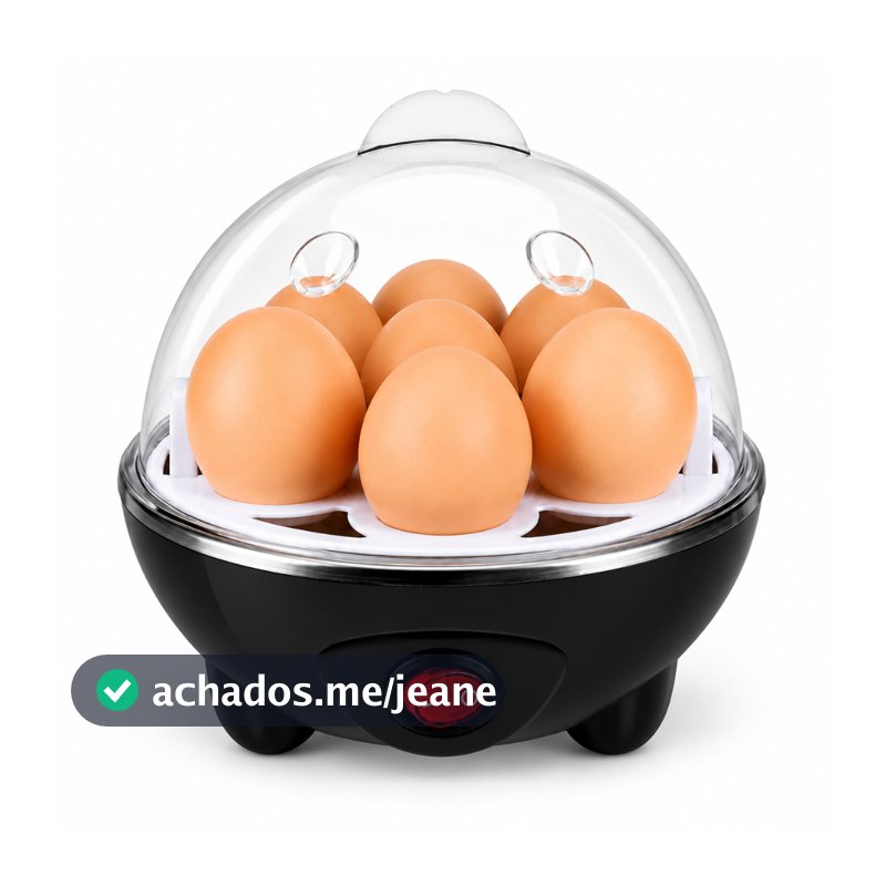 Cozedor de Ovos Elétrico 110V – Portátil a Vapor para Cozinha Envio Imediato