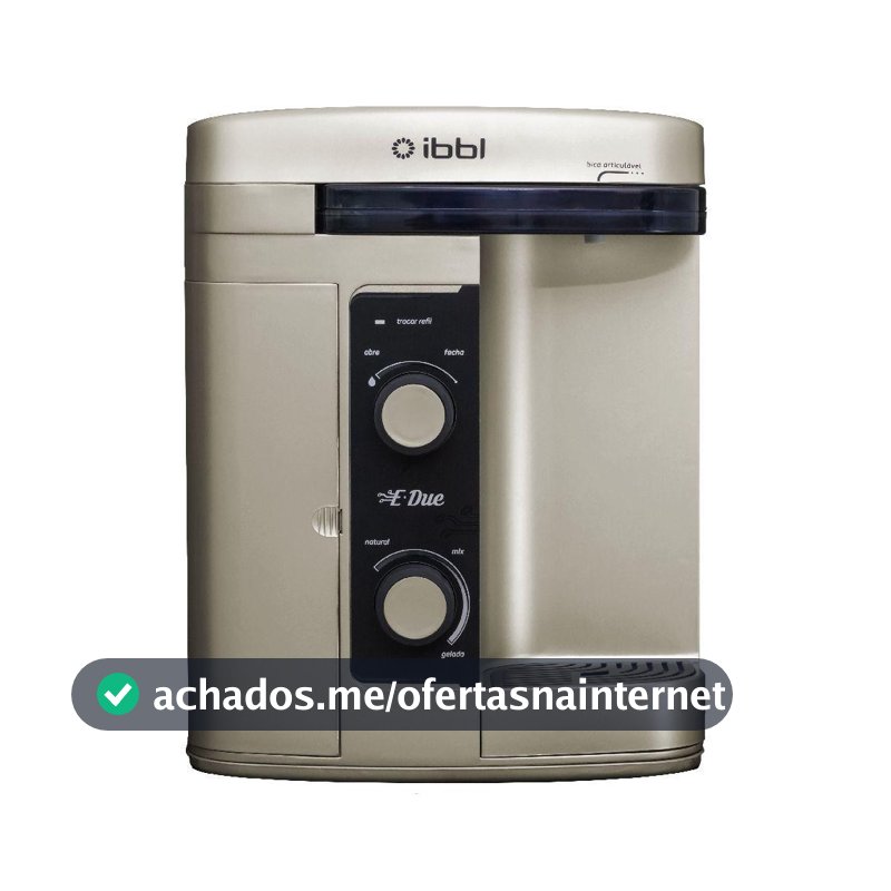 Purificador de Água Ibbl E-Due Prata Bivolt 79073001