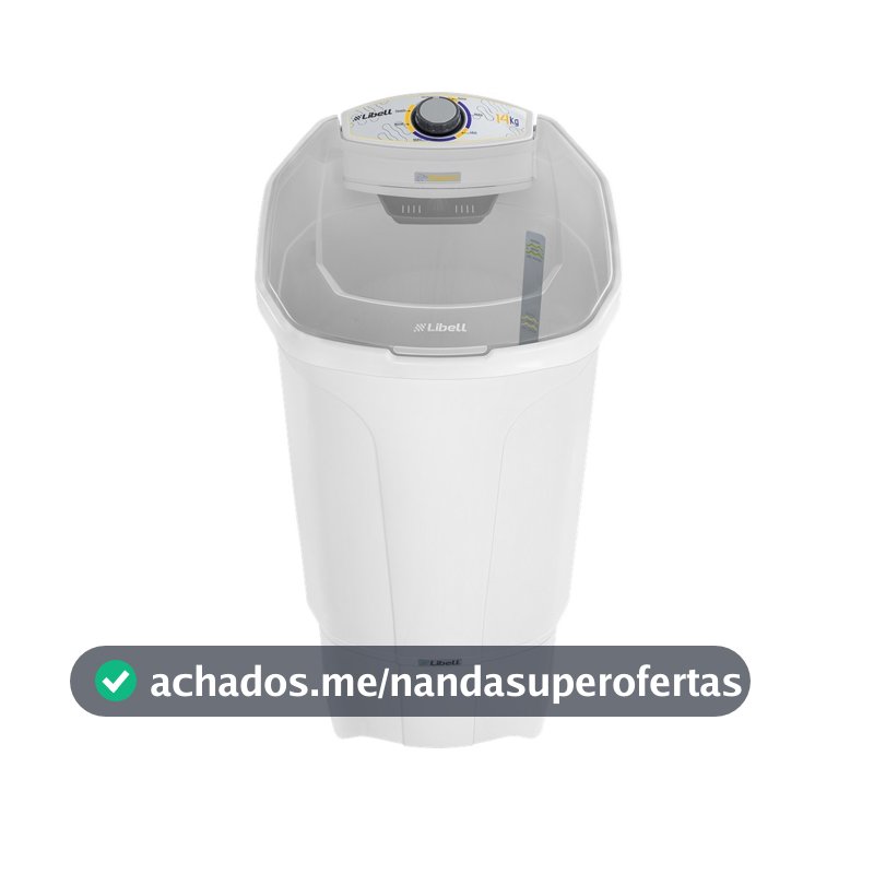 Tanquinho Libell 14 Kg com Lavagem por Turbilhonamento