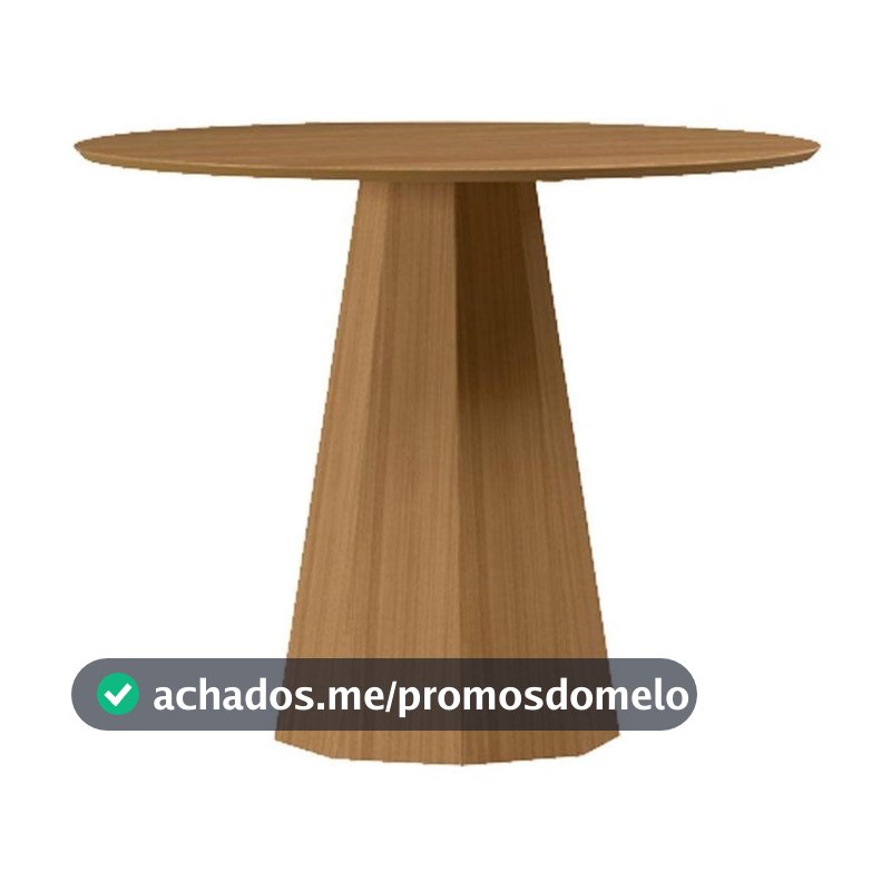 Mesa de Jantar 100x100 cm Isis Sem Vidro Ype - New Ceval