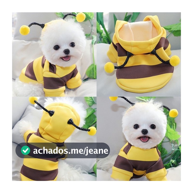 Roupas Para Cães , De Transformação De Abelhas Outono E Inverno Animais De Estimação