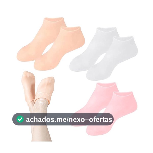 1/2/3 Pcs Meias De Silicone Para O Cuidado Dos Pés Gel Hidratante Anti-Rachaduras Removedor De Pele Morta