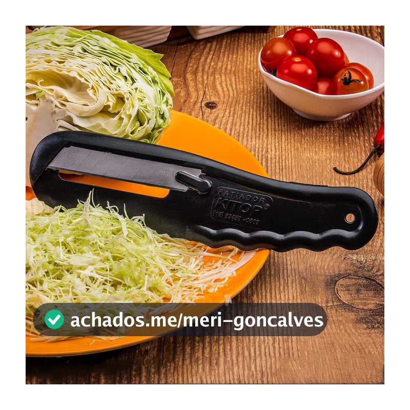 Fatiador de Legumes e Verduras KITOP Corte com 2mm de expessura