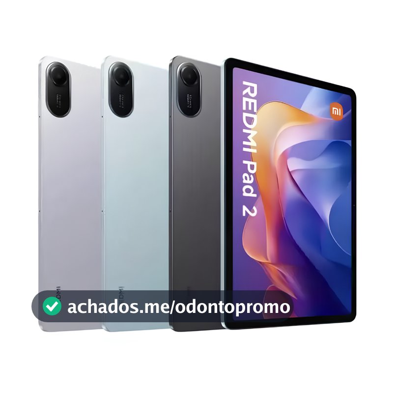 Tablet Xiaomi Redmi Pad 2  256gb/8gb 128gb/4gb ram Tela 11” Versão Global Original Novo Lacrado