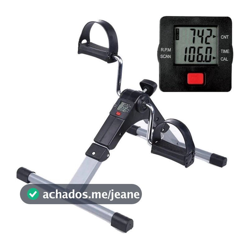 Mini Bike Ergométrica Pernas Braços Fisioterapia Idosos