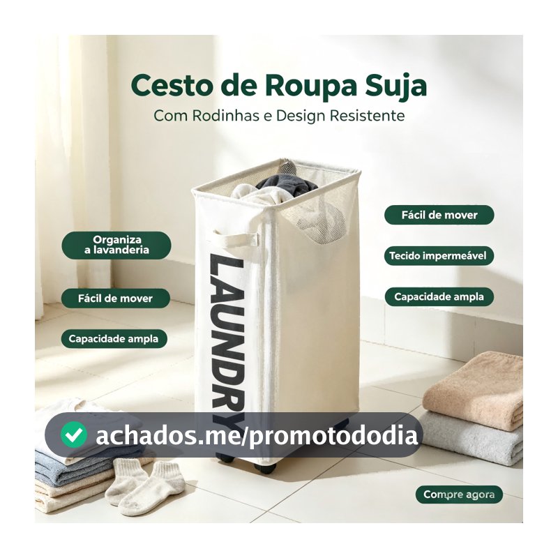 Cesto de roupa suja Cesto de roupa suja dobrável moderno Cesto de armazenamento de grande capacidade