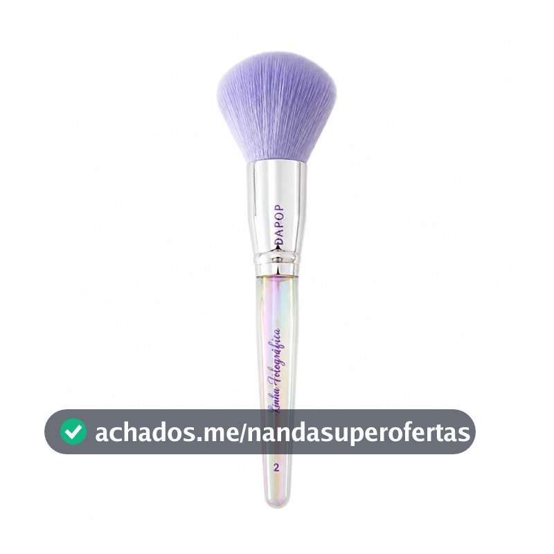 Pincel Para Blush Linha Holográfica Nº2 Maquiagem Facial