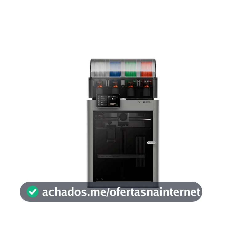 Impressora 3d Bambu Lab P2sc + Ams 2 Pro 600 Mms - 220v