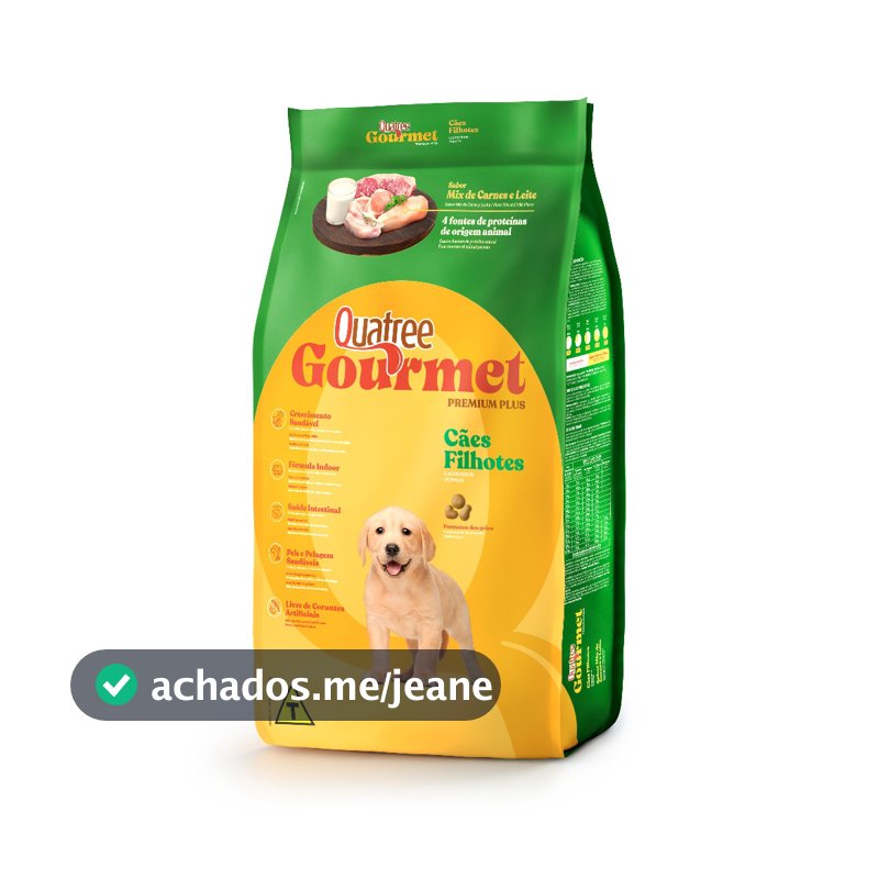 Ração Quatree Gourmet Filhote 1kg