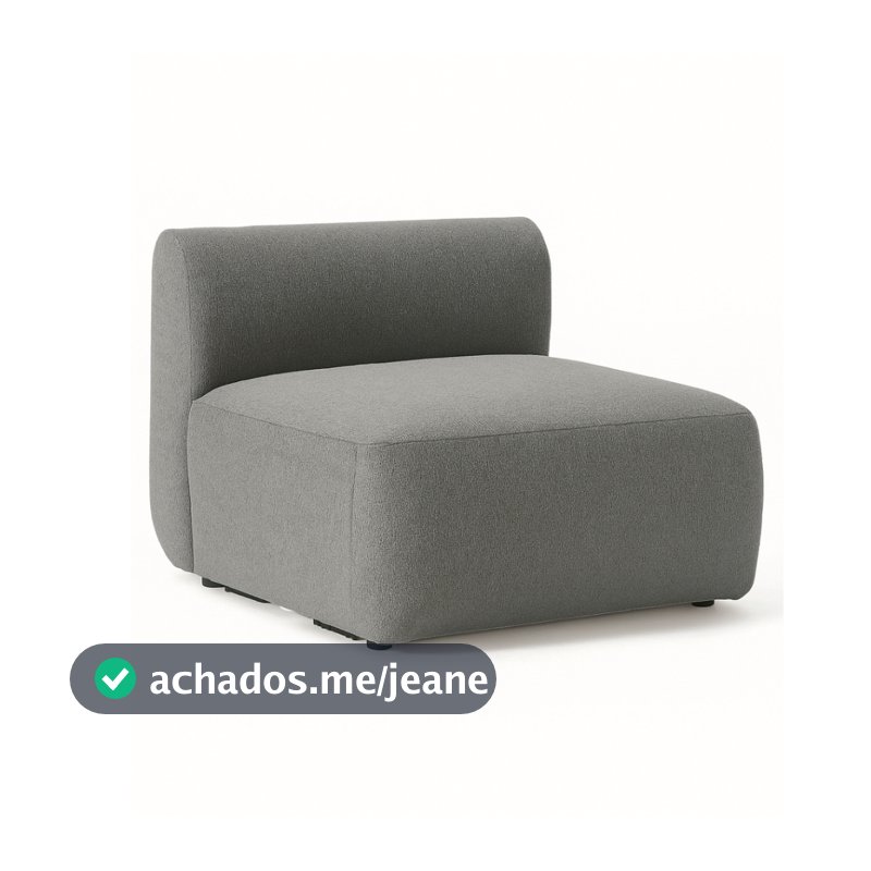 SOFA MODULAR SIENA  MODULOS COM 65 CM DE LARGURA em Tecido Bouclé | Conforto, Estilo e Versatilidade
