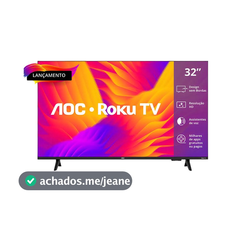Tv Aoc 32" Smart Led 32S5155/78G Hdmi/Usb