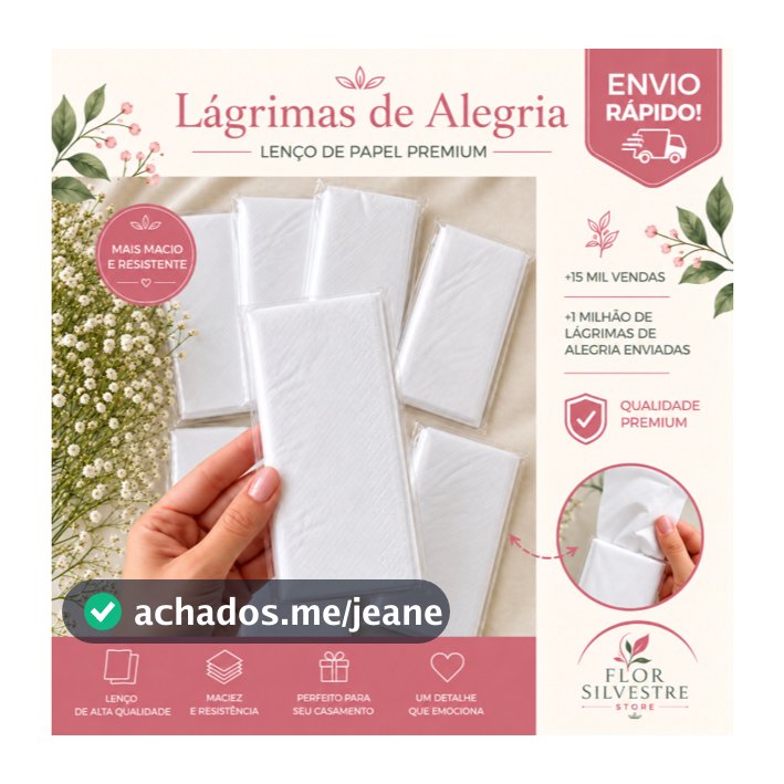 150 Lágrimas De Alegria Para Casamento 15 anos Chá de bebê (150 Saquinhos + 150 Lenços)