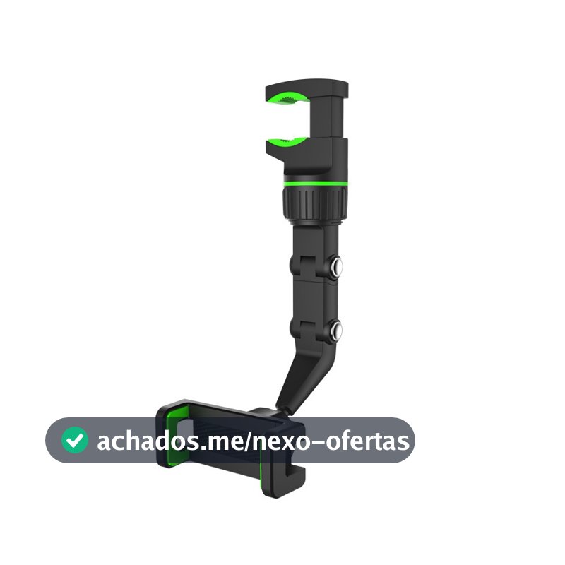 Suporte De Celular por carro Multifuncional Ajustável Rotação 360 Graus