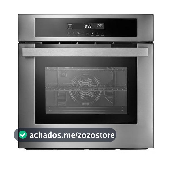 Forno Elétrico de Embutir Panasonic com 80 Litros de Capacidade, Grill e Painel Easy touch Aço - HL-CX668SRPK