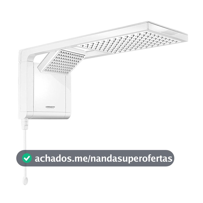 Chuveiro Eletrônico Lorenzetti Acqua Duo Ultra Branco 7800w 220v