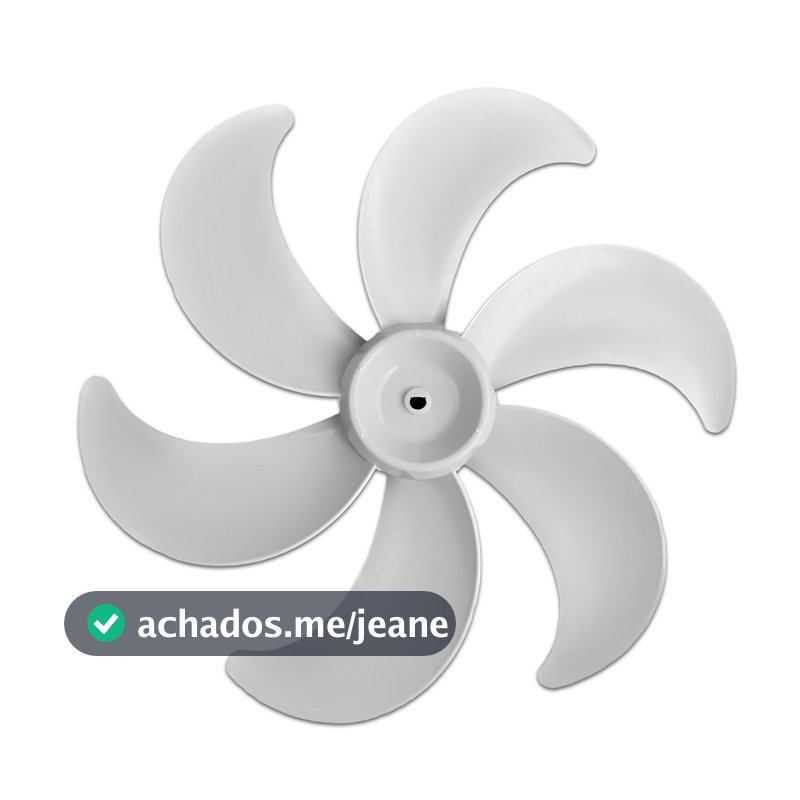 Hélice Ventilador Britânia 30cm 6 Pás Centro Fundo