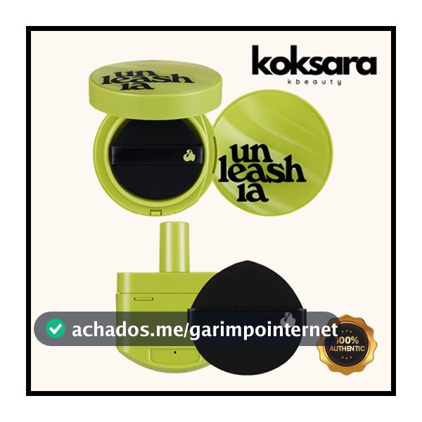 unleashia satin wear healthy green cushion 15g spf30 pa++