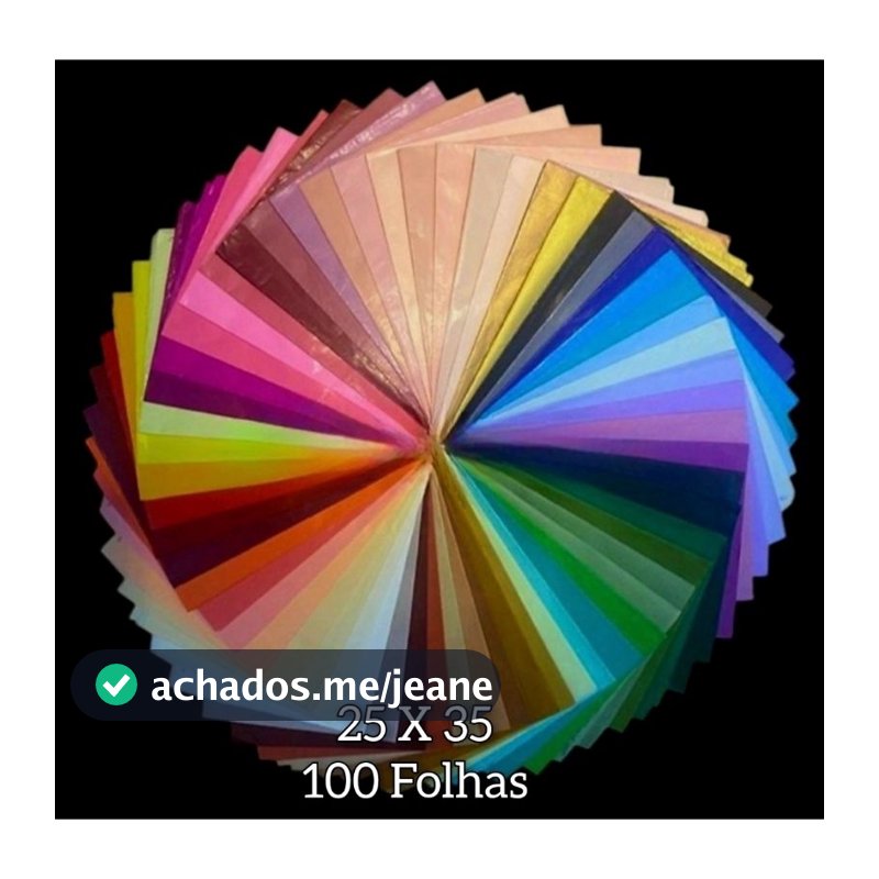 Papel de Seda 25x35 Pct 100 Folhas,Embrulhos,Presentes,Rococó e Pipas