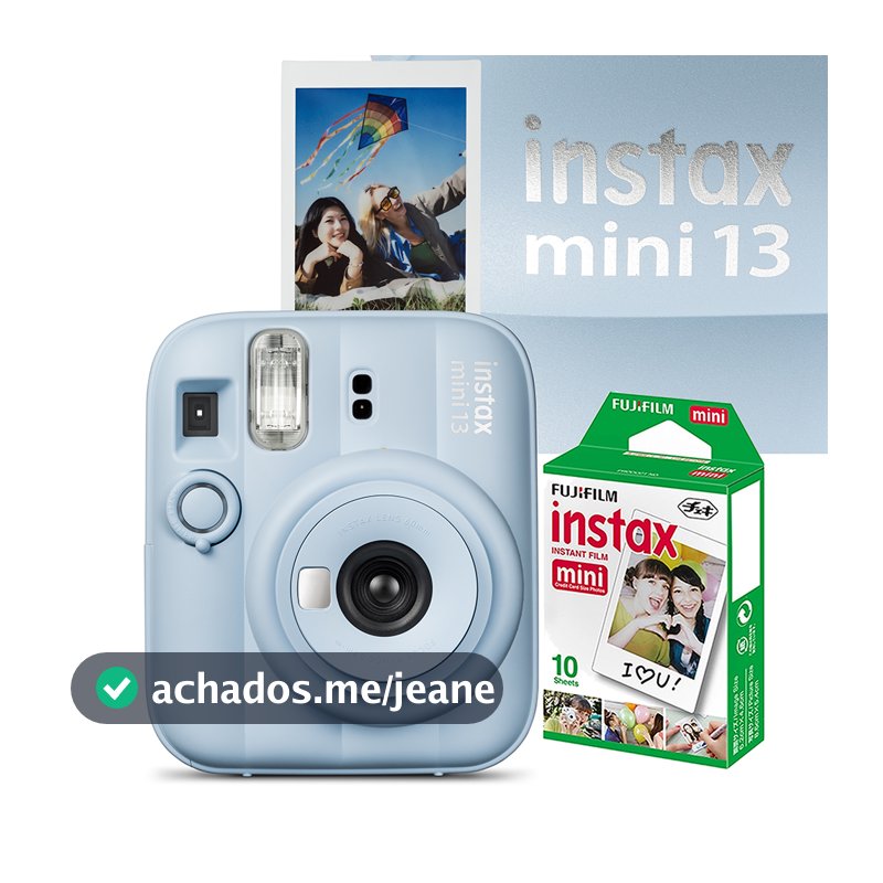 Fujifilm Câmera Instantânea Instax Mini 13 + Filme de 10 Poses
